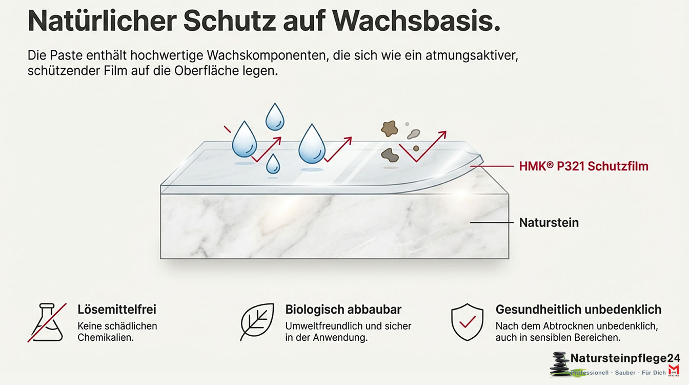 HMK P321 Granit- und Marmorpolitur - natürlicher Schutz