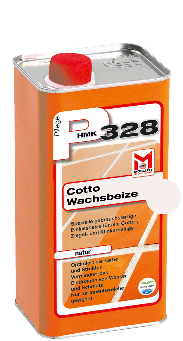 HMK® P328 / P329 Cotto Wachsbeize  Natur / Braun