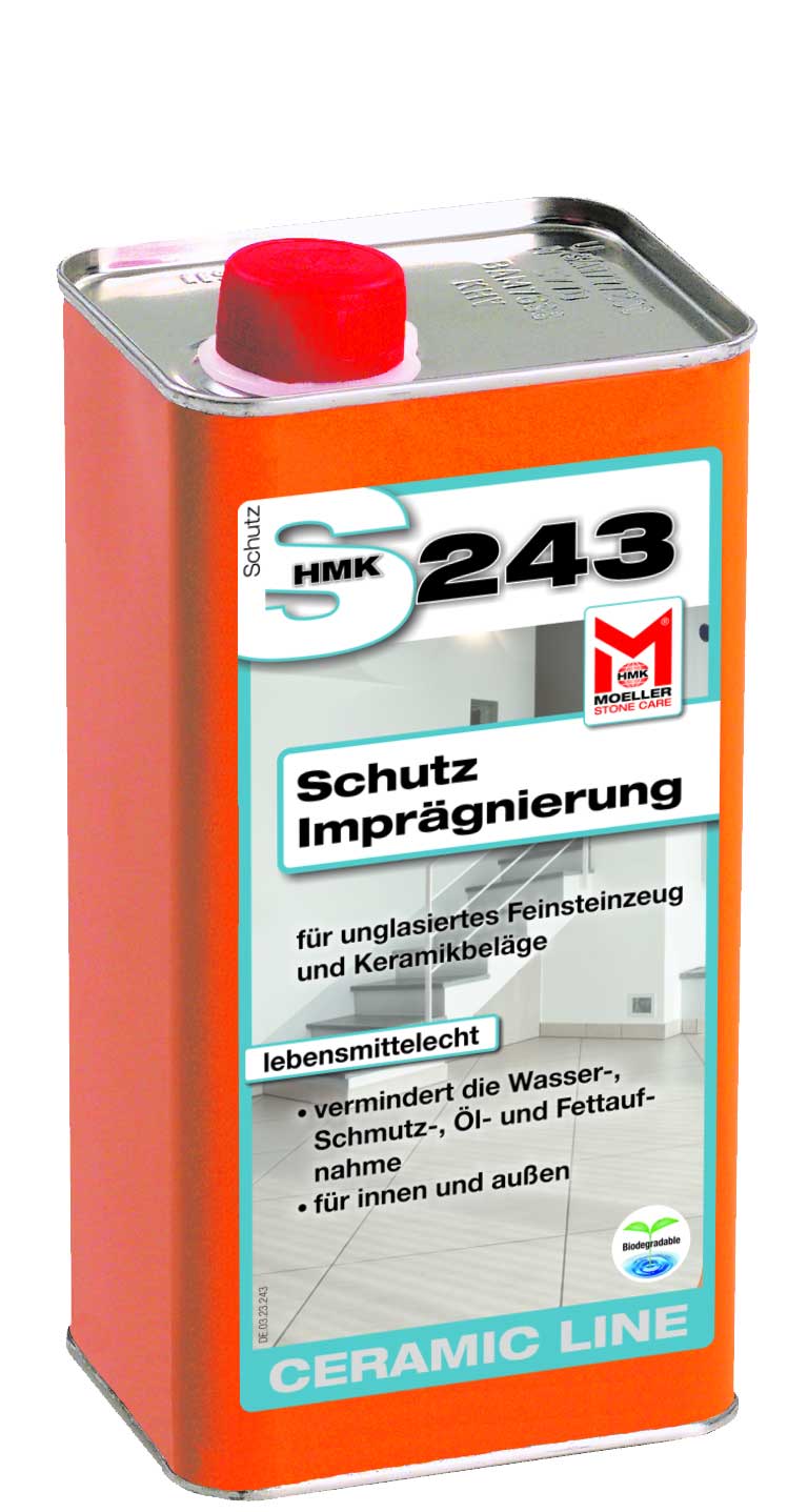 HMK® S243 Feinsteinzeug Imprägnierung 