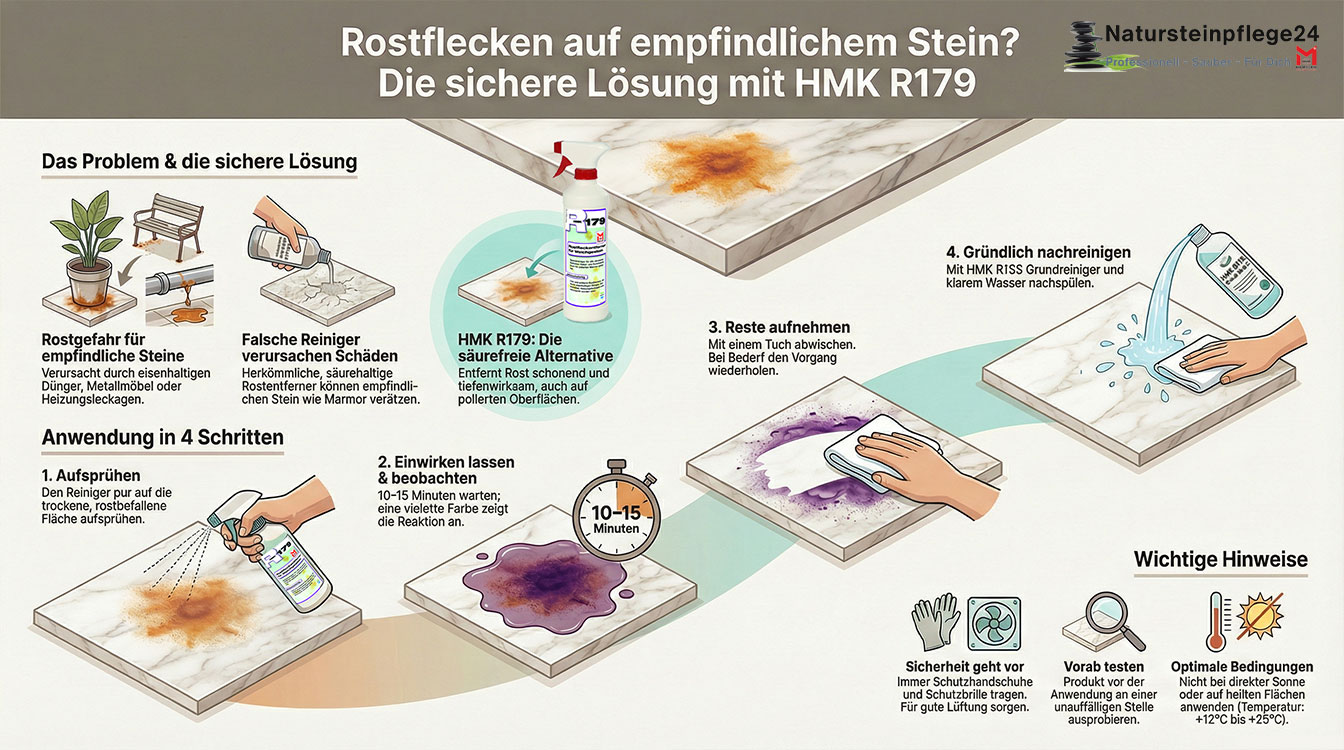 HMK® R179 Rostfleckentferner für Weichgestein