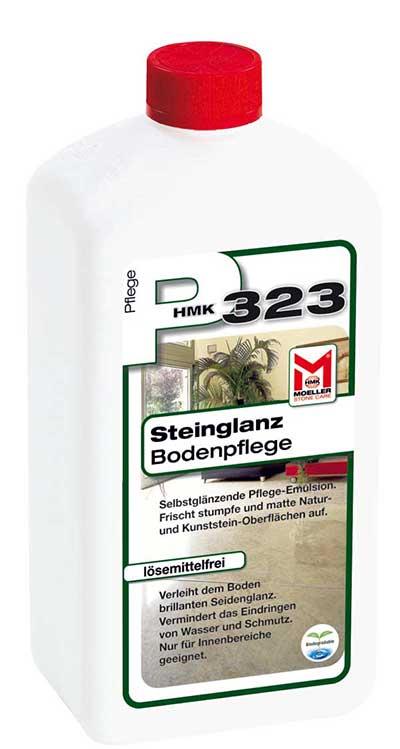 HMK-P323-Steinglanz-Bodenpflege HMK® P323 Steinglanz Bodenpflege