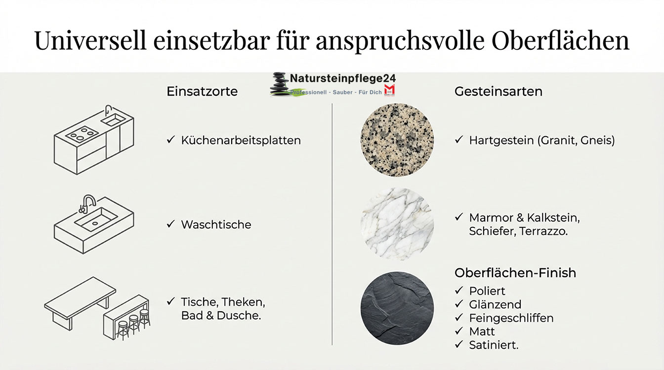 HMK® M544 Naturstein - Pflegeset  *farbvertiefend*