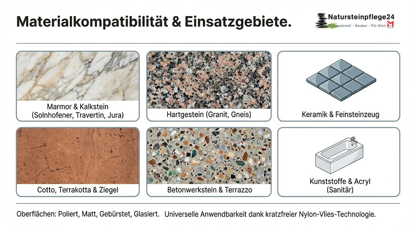 Nylonfaser - Superpads zum Reinigen und Polieren