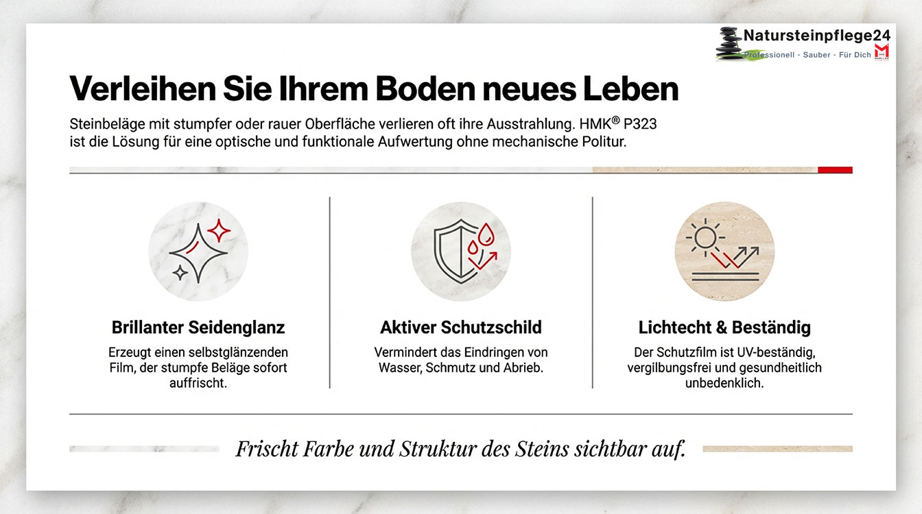 HMK® P323 Steinglanz Bodenpflege