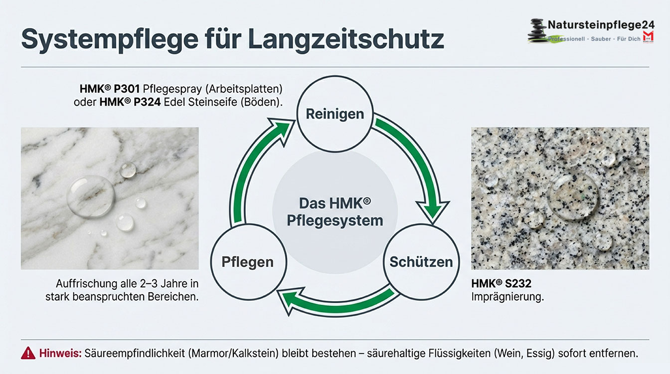 HMK S232 Fleckschutz - Systempflege