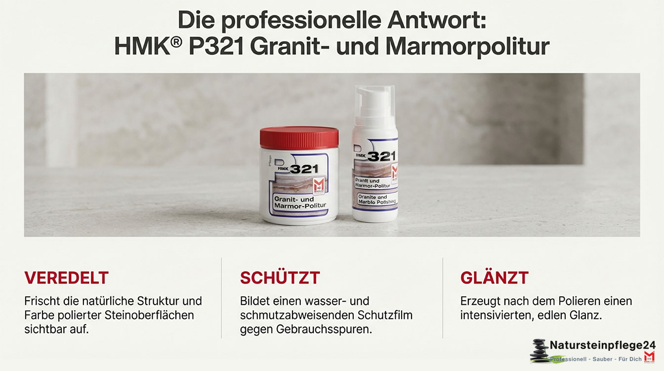HMK P321 Granit- und Marmorpolitur - Veredelung - Schutz - Glanz