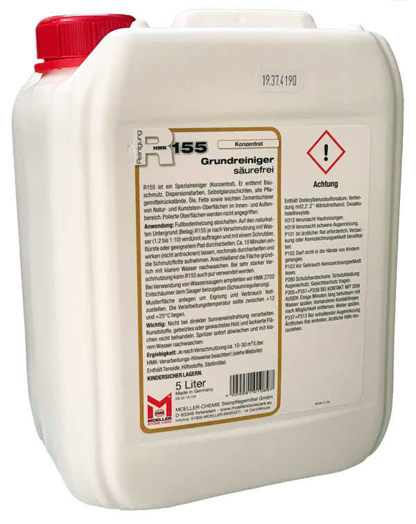 HMK® R155 Grundreiniger -säurefrei- 5 Liter Gebinde