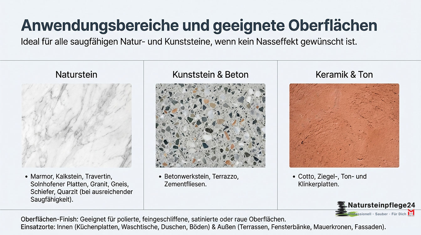 HMK S232 Fleckschutz - Anwendungsbereiche & Oberflächen