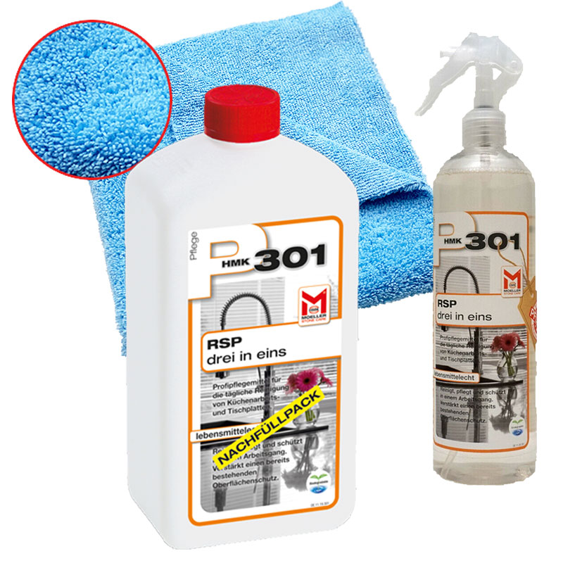HMK® P301 Pflegereiniger - drei in eins HMK® P301 Pflegereiniger - drei in eins