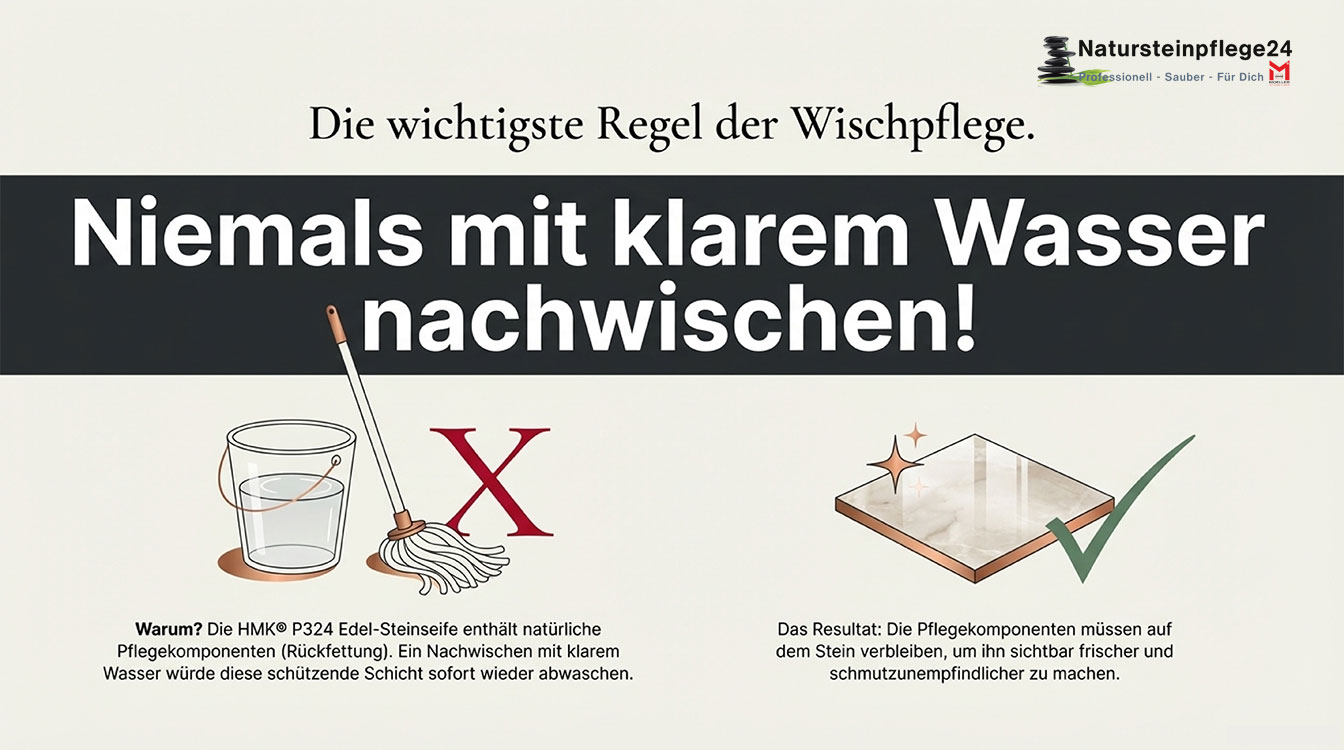 HMK® P324 Edel - Steinseife Wischpflege