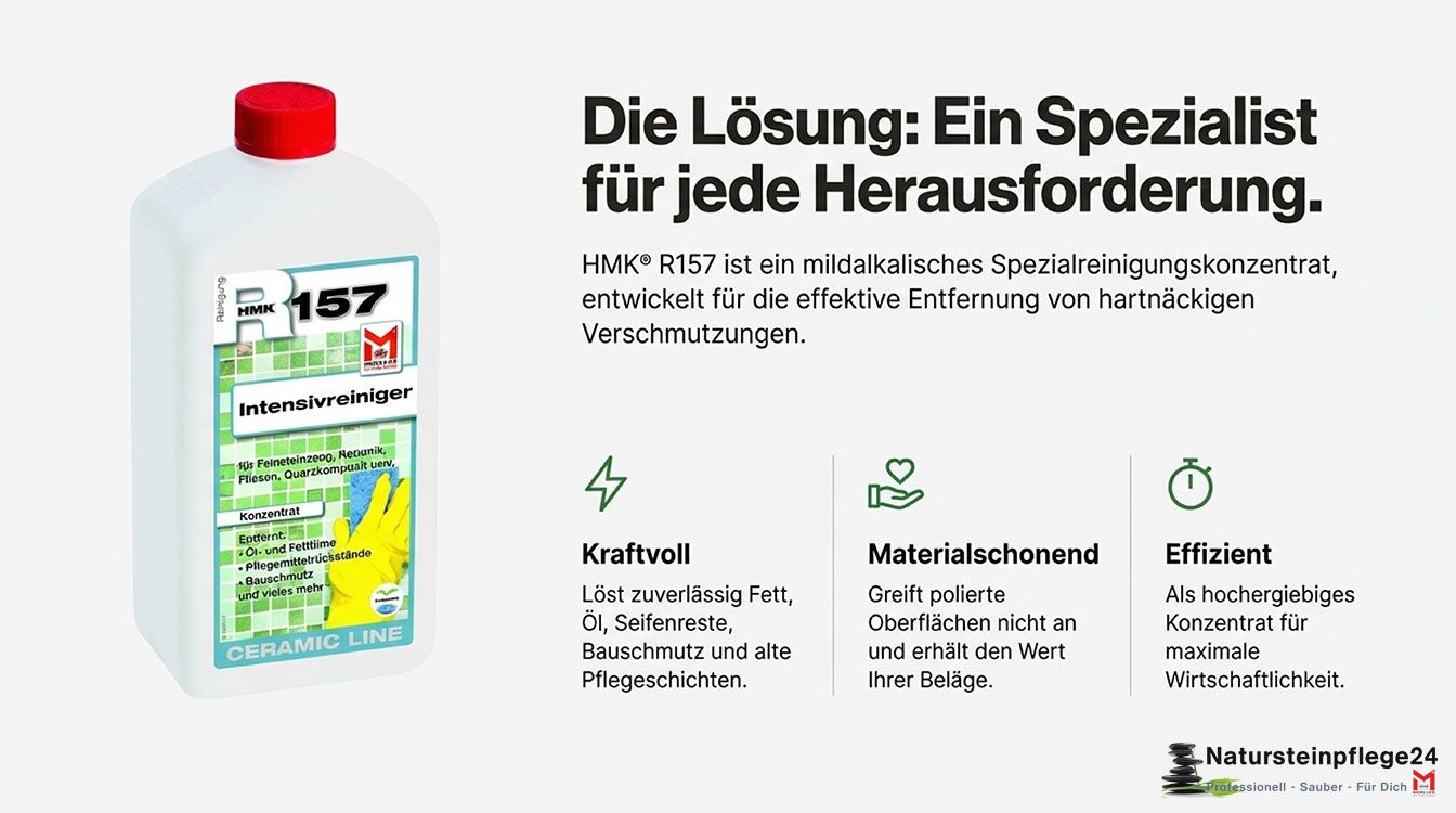 HMK® R 157 Fliesen - Intensivreiniger für glasiertes Feinsteinzeug