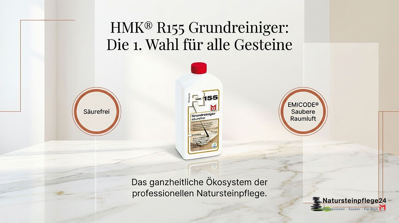 HMK® R155 Grundreiniger für Naturstein auch mit polierter Oberfläche